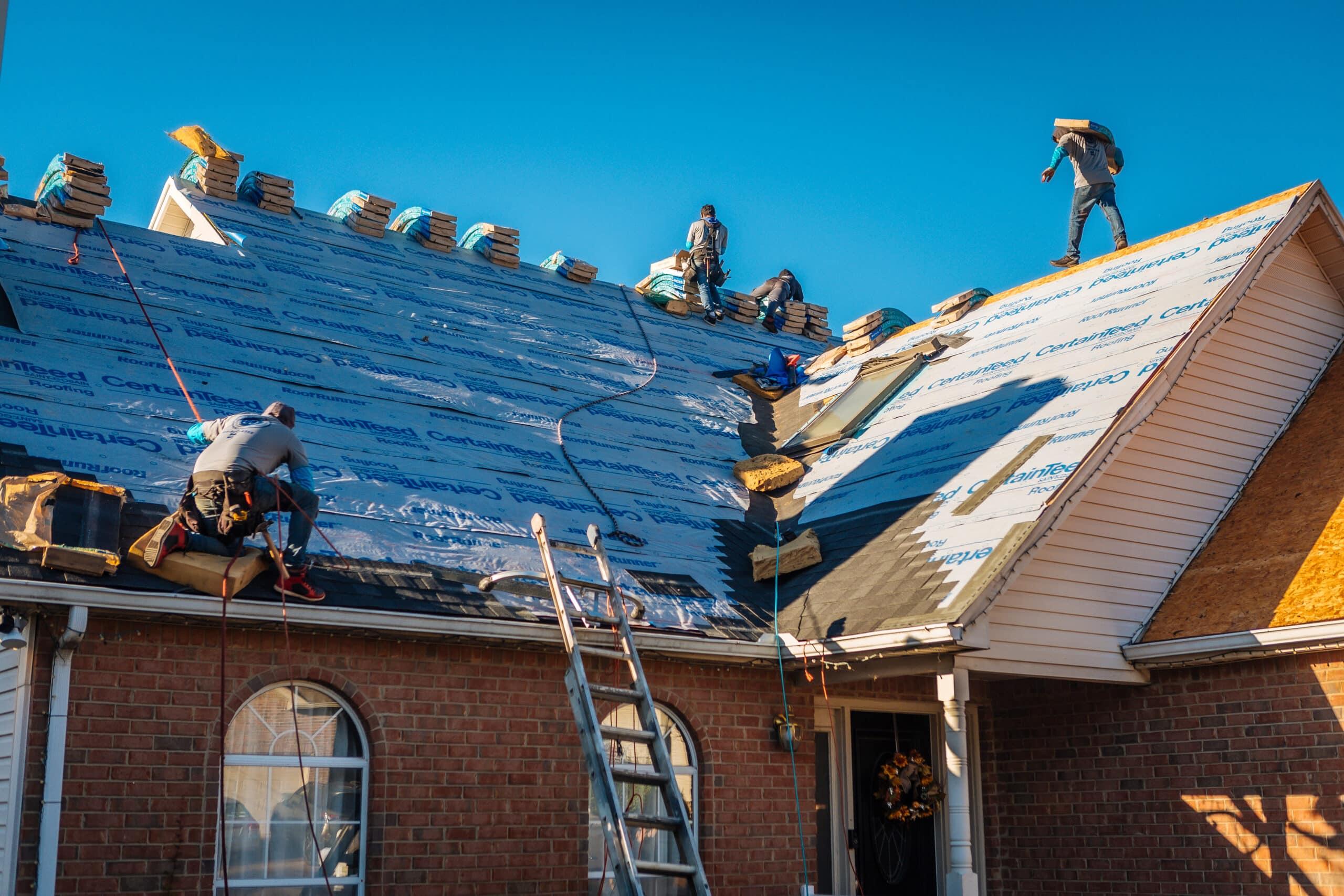 Commercial roofing project by Nashville Roofing Company in Middle Tennessee